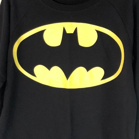 DC Comics Batman Graphic Shirt Long Sleeve French Terry SZ S - Picture 3 of 6